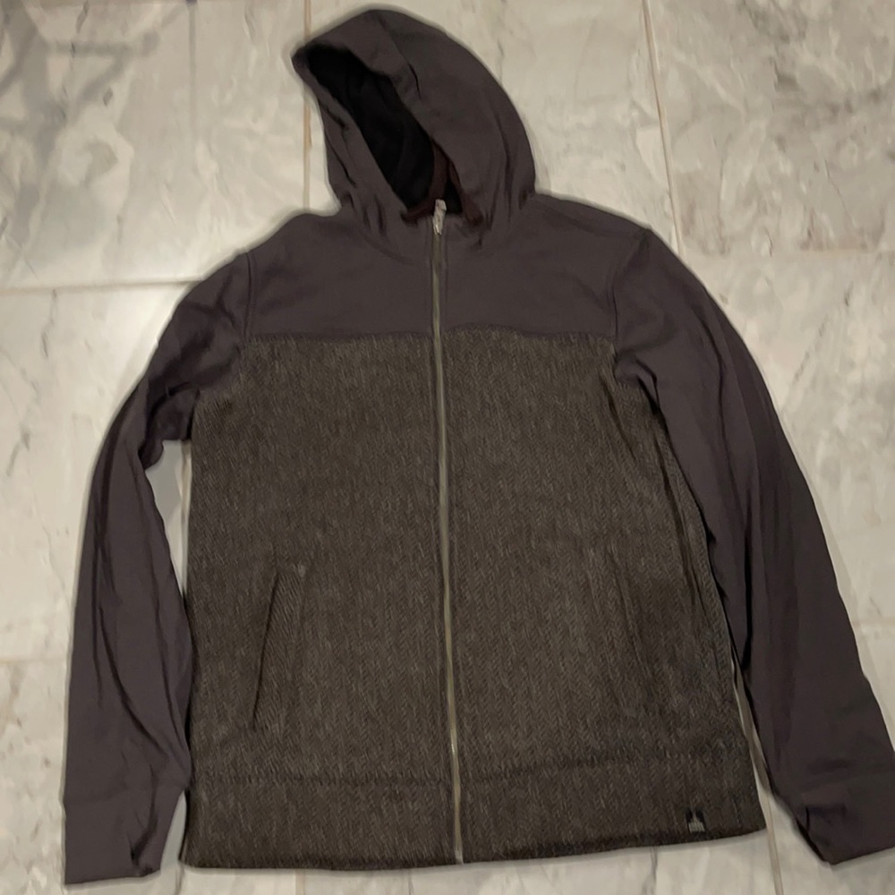 Prana Stretch Zion hoodie jacket medium excellent condition